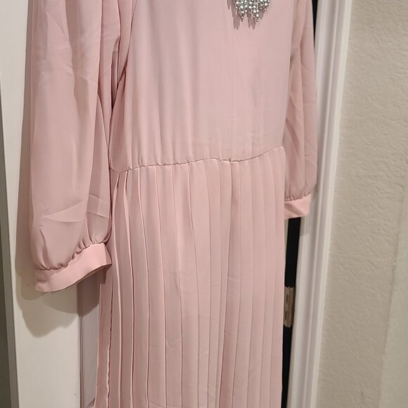 Vintage First Lady Pink Bling Dress - Picture 2 of 4